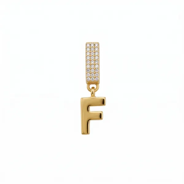 Taşlı Harf Charm