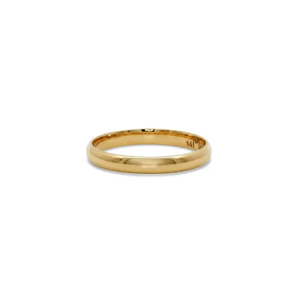 Kadın 3 mm İçi Boş Klasik Alyans