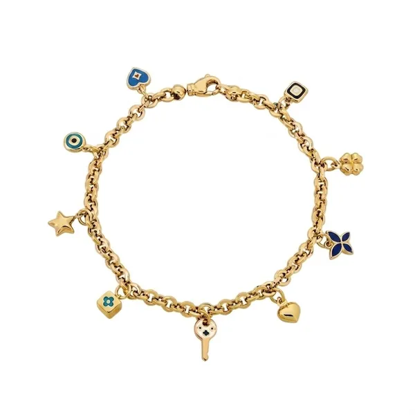 Cetaş Gold Luck  Charm Bileklik