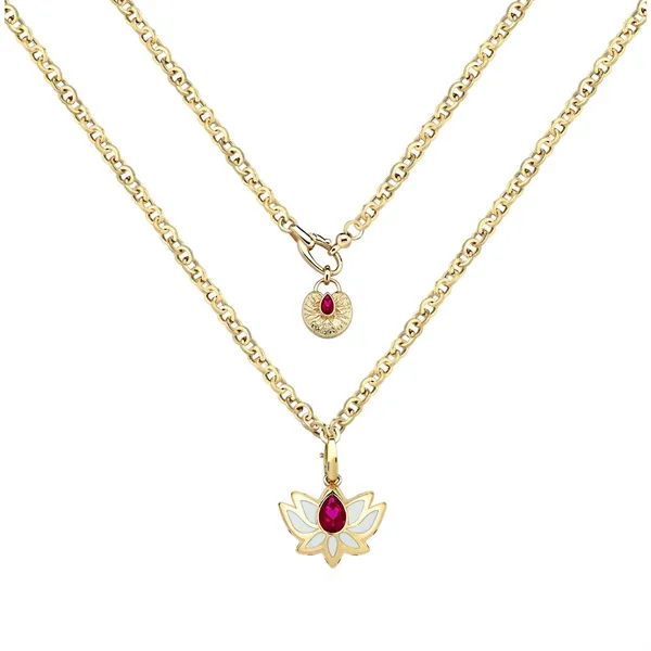 Cetaş Lotus Kolye 