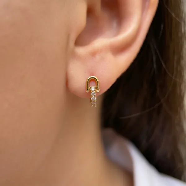 Modern Mini Halka Küpe
