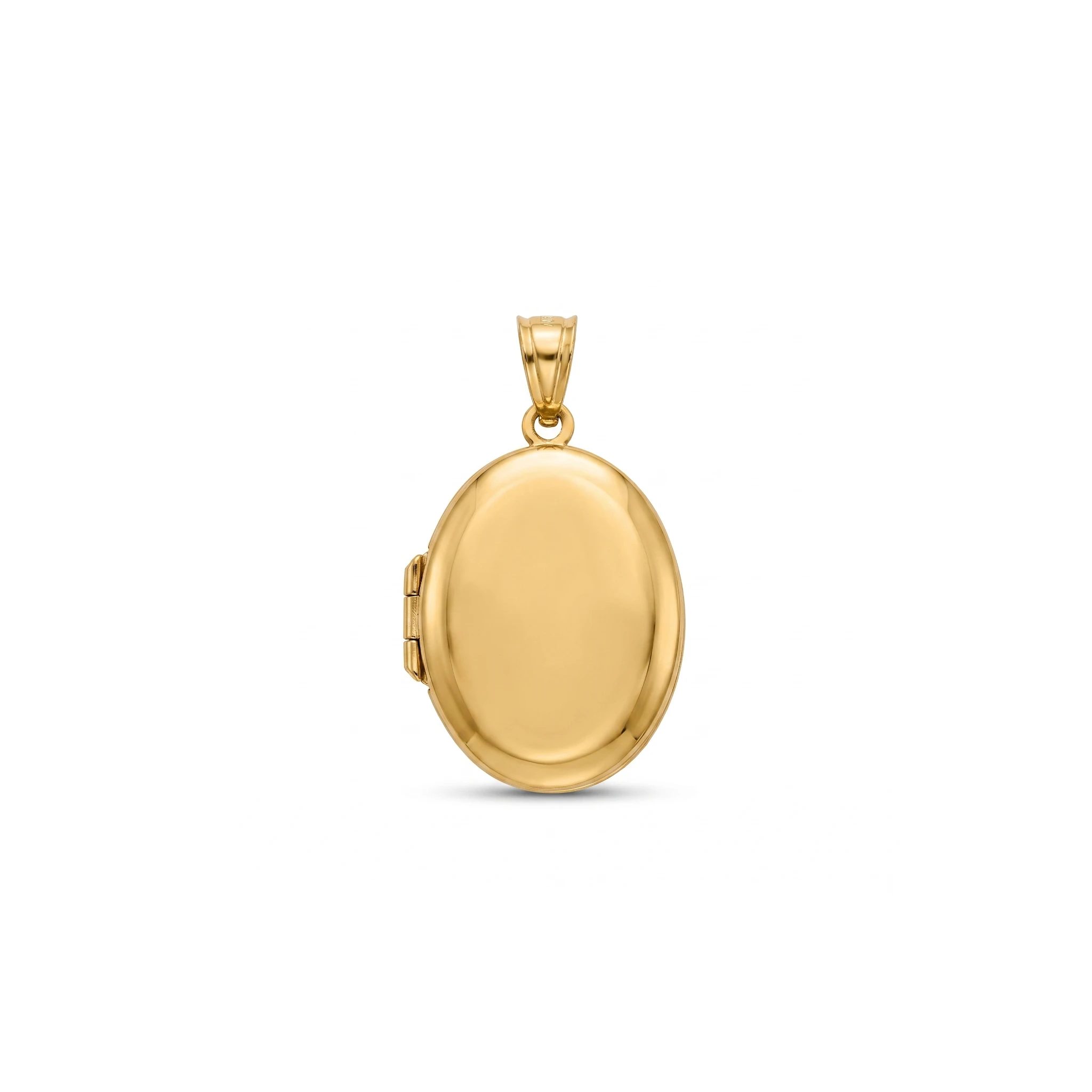 Oval Kapaklı Kolye Ucu